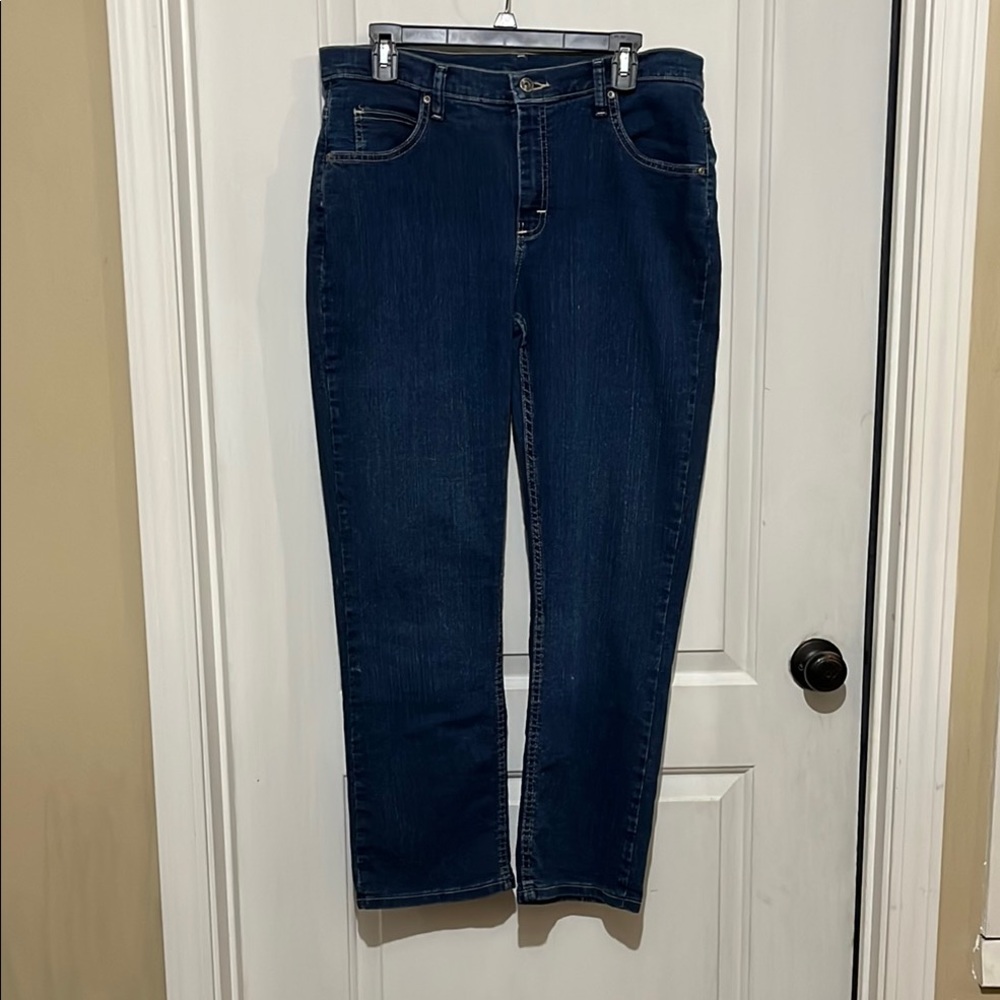 Riders by Lee Dark Blue Straight Leg Jeans